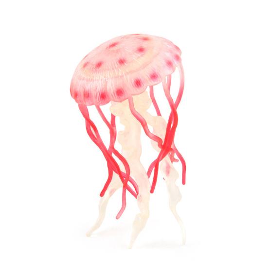 

Игрушка Медуза Забавная 3D изысканная модель аквариумной медузы с животными для подарка розовый