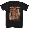 Aerosmith T-Shirt Men039;s Toys In The Attic Walk This Way  Rock Band Metal Black Unisex T-Shirt Graphic Tee