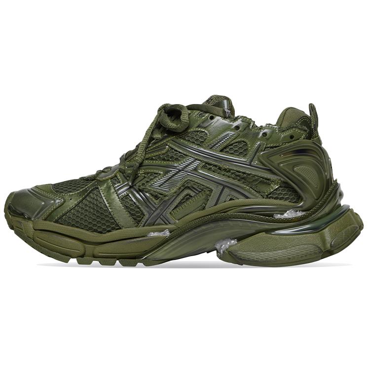 Balenciaga Runner Leather Free Khaki 677403W3RB13031