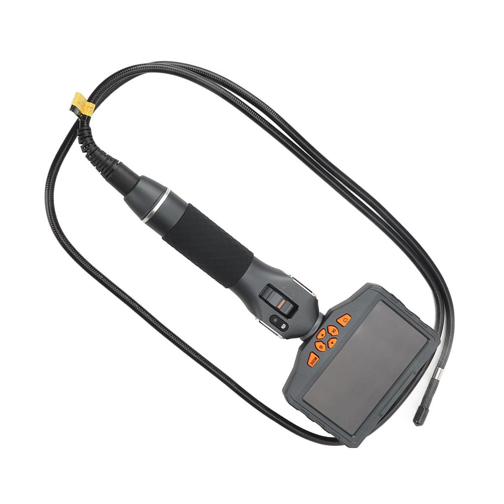 Industrial Endoscope 1080P 210 Degrees  Dual Rotation 5inch IPS Screen Borescope for Auto Repair Maintenance