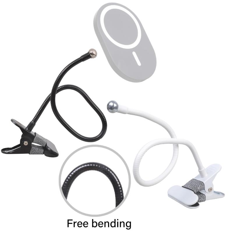 Metal Phone Mount Clamp Base 17mm Ball Head Base 360 Degree Rotation For Vertical Horizontal Viewing Recording