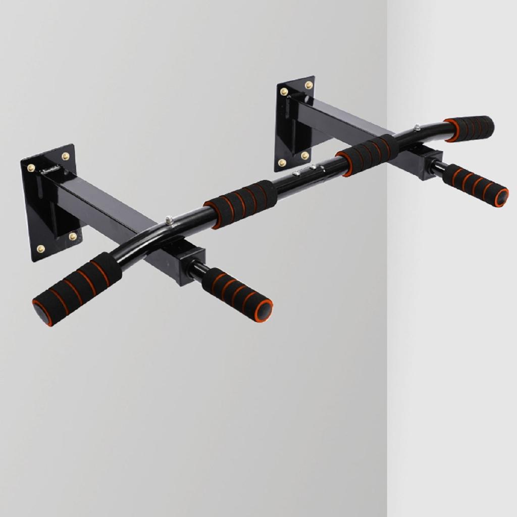 Wall Mounted Heavy Duty Chin Pull-ups Bar Gym Workout Training Fitness Pro Mount Indoor Sports Equipment Maximum 200KG