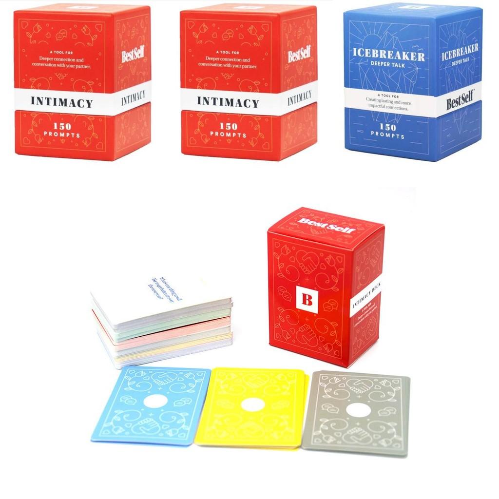 Strengthen Your Bond With Bestself's Intimacy Deck 150 Card Couple Board Game