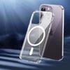 Coque et 2 Verres Trempés pour iPhone 14 Pro (6,1") Protection Transparente avec Cercle Magnétique