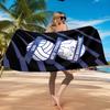 Birming-ham Football Club Bedrucktes Mikrofaser-Strandtuch, Weich und Saugfähig, Schnelltrocknend, Ideal für Sommerreisen, Strand-Essentials, Schwimmbad