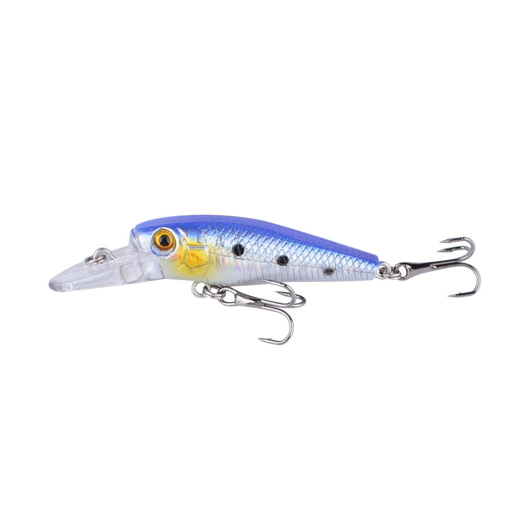 5.5cm Minnow Lure for Sea Bass, Realistic Hard Bait, 3.5g