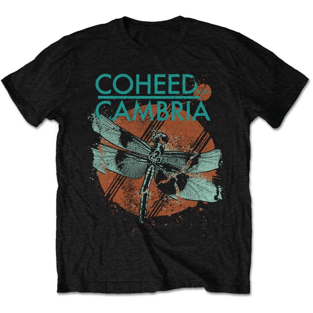 Men s Coheed And Cambria Dragonfly Slim Fit T-shirt XX-Large Black S