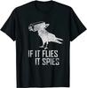 NUEVO LIMITADO Si Vuela Espía Teoría de la Conspiración Los Pájaros No Son Reales Camiseta