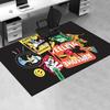 Office Rug Mickey Mouse, Party theme 3D Printed Anti-Slip Rug-Machine Washable for Living Room