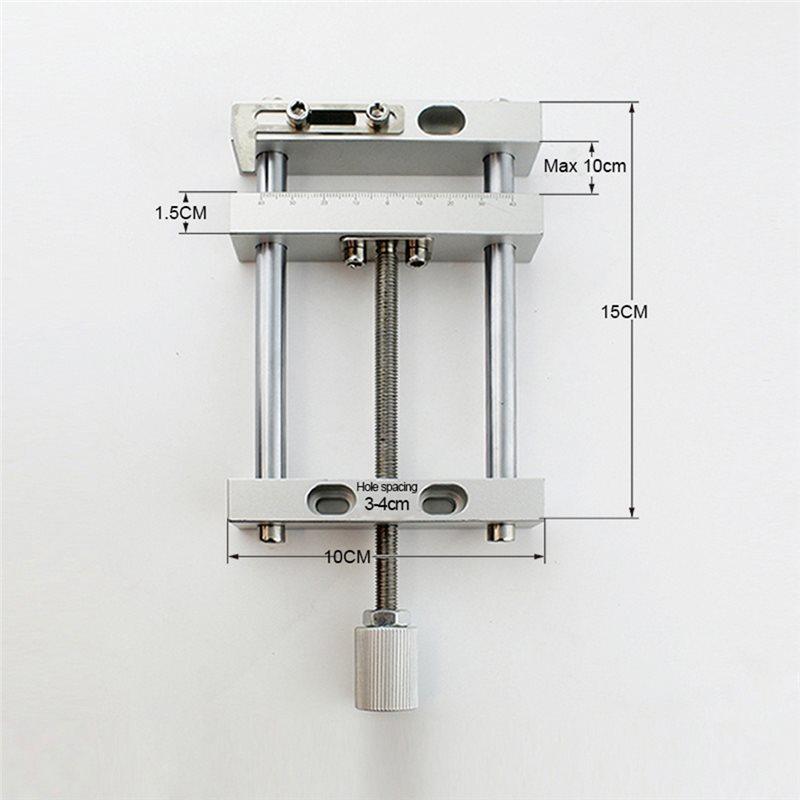 A84E-Flat Tongs For Engraving Machine Clamp Mini Woodworking For Engraving& Carving Multi-Functional Vice