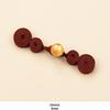 Hengmeihe Hand-Woven Cheongsam Jade Bead Gourd Buttons - Vintage Tang Suit Decorative Accessories