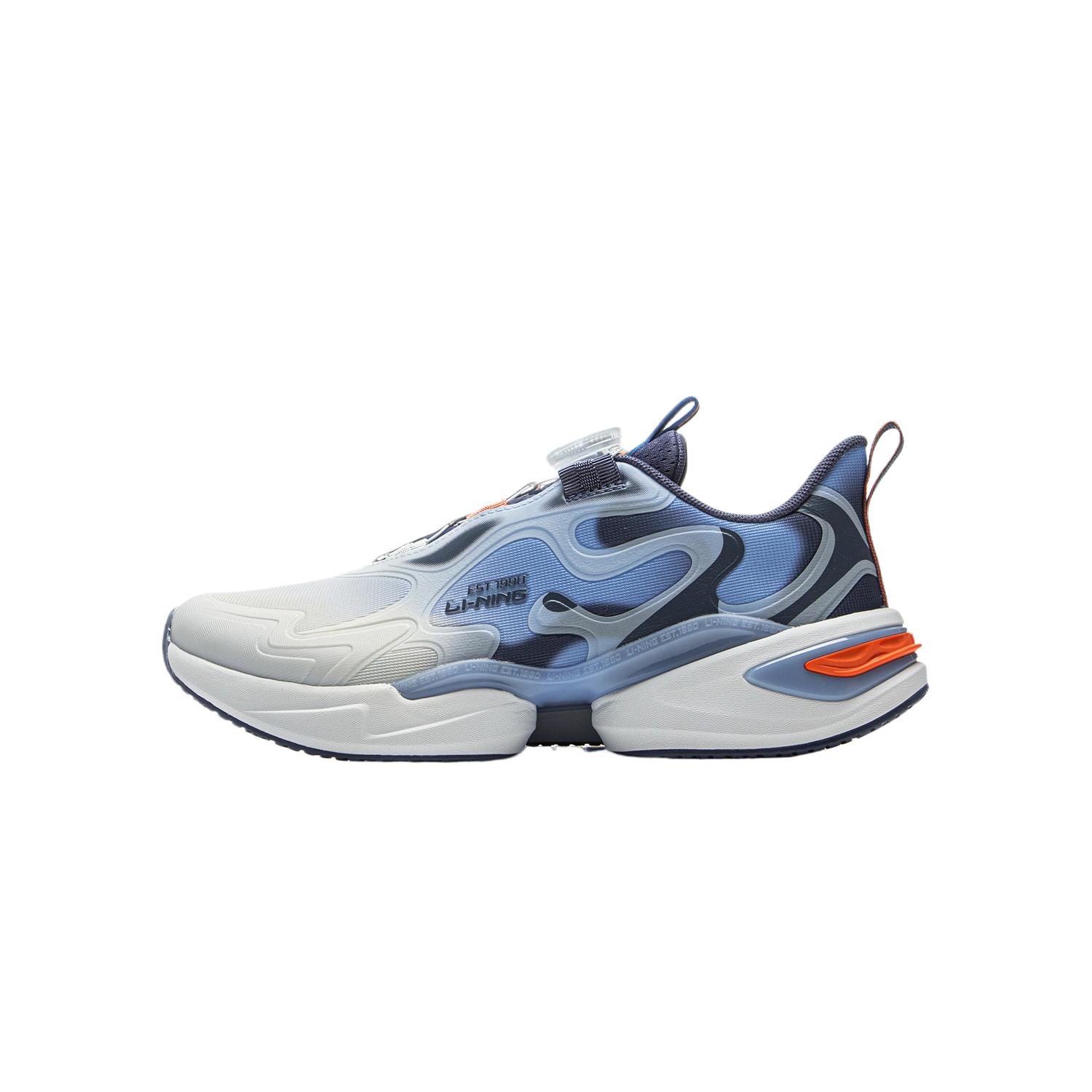 

Li Ning Детская спортивная серия Lifestyle Dragonfly Удобная модная гипоаллергенная универсальная амортизация Низкие повседневные кроссовки YKCV028-7 39