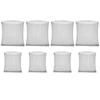 Stainless Steel Plant Root Protection Bags 8 Pieces Two Sizes 23 25cm and 35 35cm for Root Safety and Pest Defense