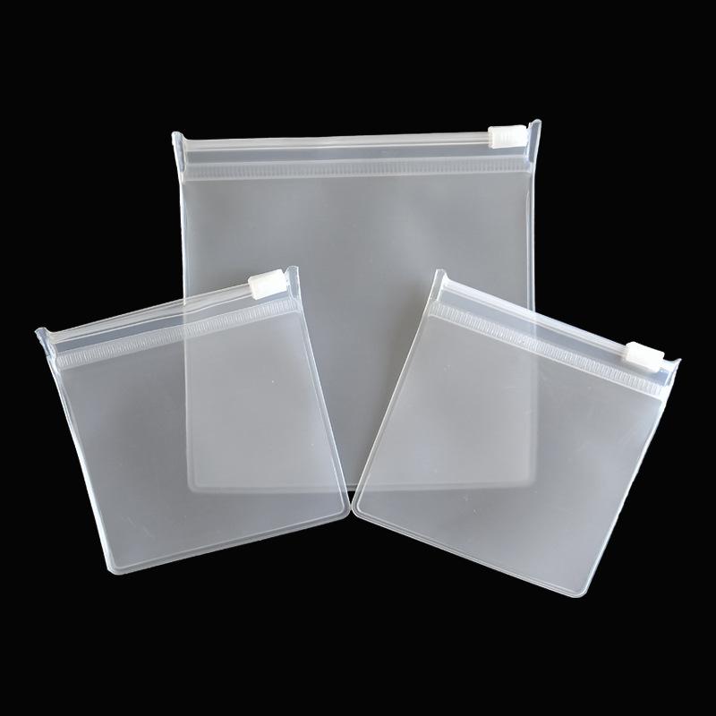 

20/40pcs Frosted EVA Zipper Bags Semi Transparent Ear Stud Ring Necklace Storage Bags Reusable Dustproof Travel Organizers 20pcs&5x7cm
