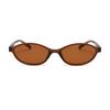 Retro Oval Frame Sunglasses Fashion Personalized Trendy Small Frame Sunglasses Punk Cat Eyes Sunshade Sun Protection Glasses