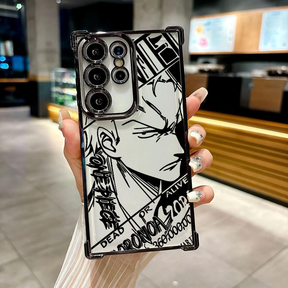 O-One Pieces Manga Coque For Galaxy S26 Ultra Phone Case For Samsung S26 S25 S24 S23 S21 Ultra S20 FE S25 Plus 5G Silicone Cover