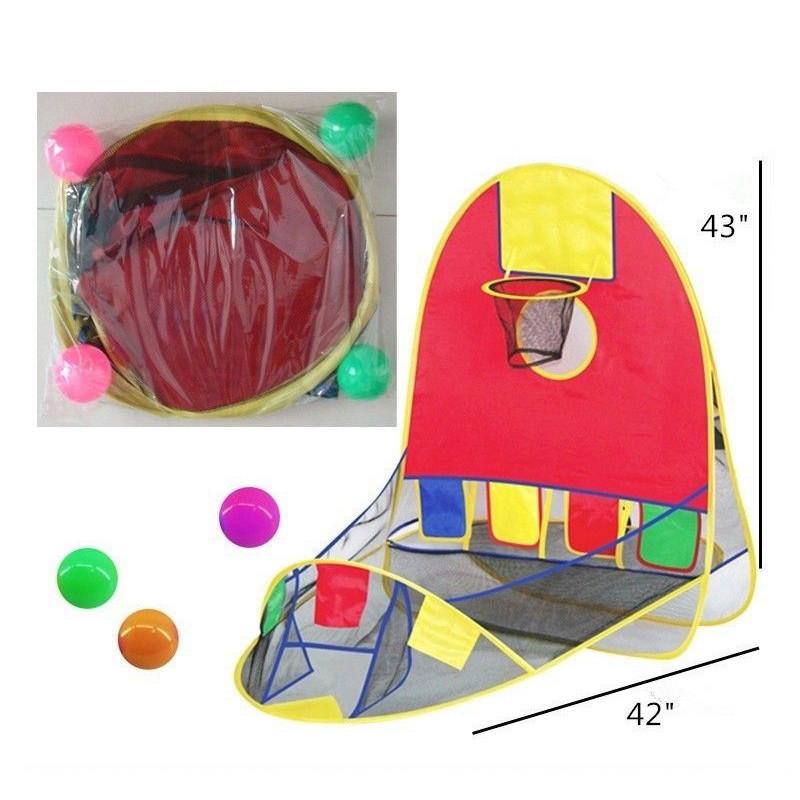 Kids House Basketball Basket Tent Beach Lawn Tent Ball Pool Indoor Outdoor Sport Best Kid Toy