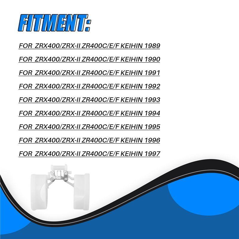 Authentic Carburetor Repair Kit Configure Vacuum Diaphragm And Float For Kawasaki ZRX400/ZRX-II ZR400C/E/F Keihin 1989-1997