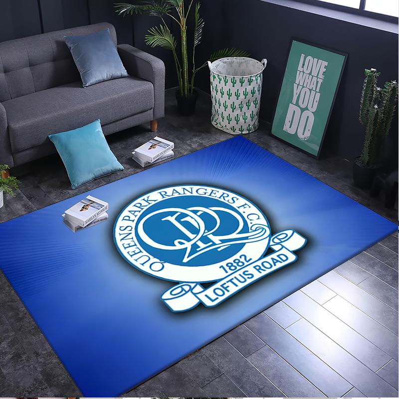 1PC rug Queens Rangers Football Carpet, Chair Rug,Area Rug for Office Bedroom living rooms bedroom, Doormat decor Christmas fan gifts