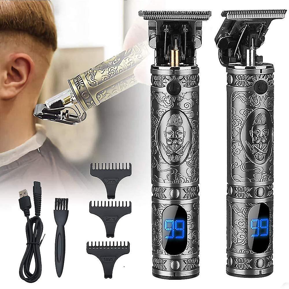 Hair Trimmer Compatible With  Men, Zero Gapped Cordless Clippers Compatible With  Hair Cutting Tw