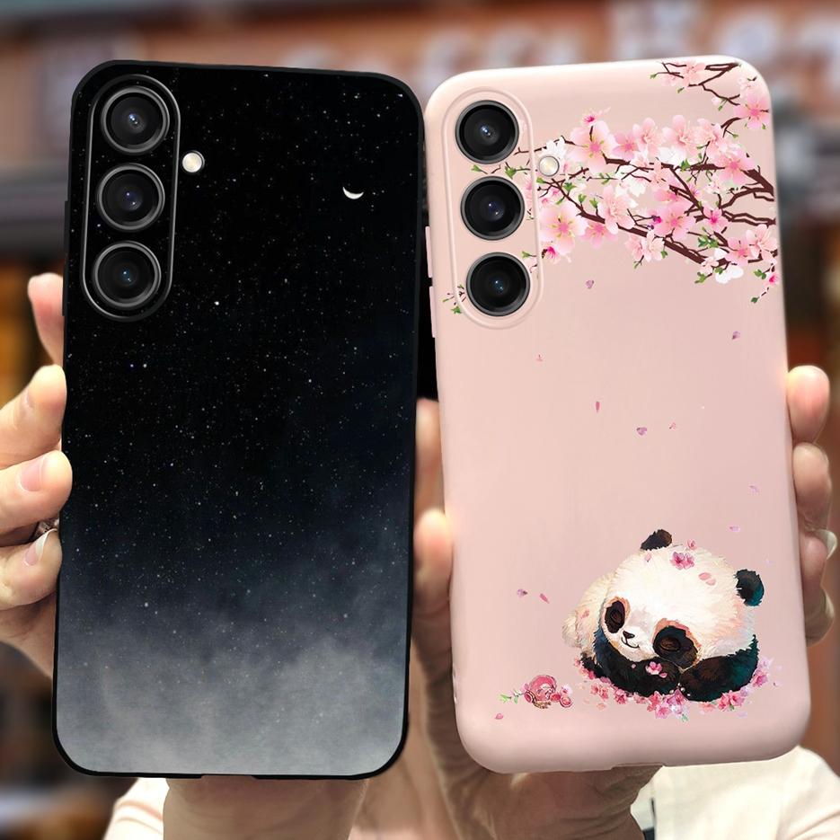For Samsung Galaxy A55 Case A15 A25 A35 5G Stylish Candy Painted Cover Soft TPU Phone Case For Samsung A15 Galaxy A25 2023 Shell