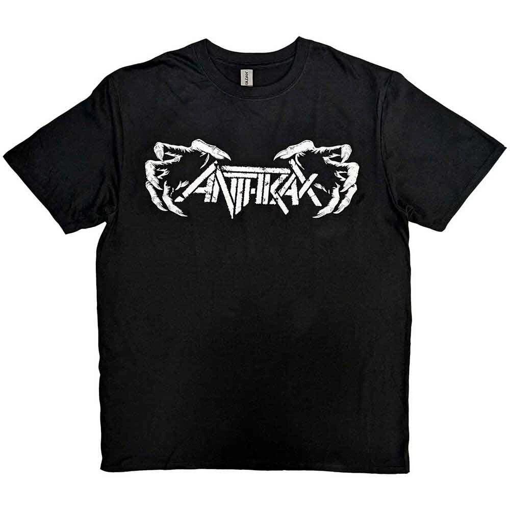 Anthrax Men s s Death Hands T-Shirt Black X-Large S