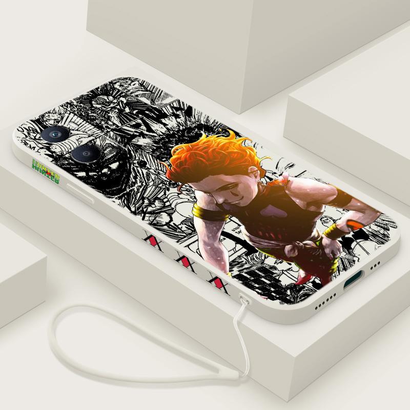 

Hunter × Hunter Hisoka для OPPO F21 A54S A53S A52 A33 A31 A16S A11S A9 A5 A1K A12 AX7 A5 чехол для телефона с жидкой левой веревкой OPPO A52