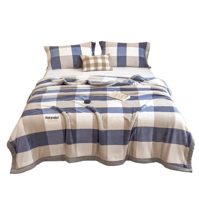 Milk Velvet Thickened Bed Sheet 180x230cm