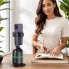 Auto Face Tracking Tripod No App Phone Camera Mount with Remote & Gesture Control Face Tracking Phone Tripod Holder Rechargeable