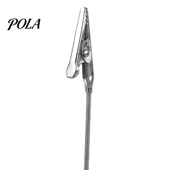 Metal Pole Memo Stand 2 Pcs Wooden Cube Base Holder with Clips, Mini Table Multi-combination Number Stands for Name Cards, Photos, Memos, Wedding,
