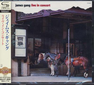 CD JAMES GANG - Live In Concert UICY20150 Geffen Records 2010 Japan Rock Used