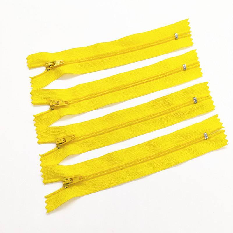 10Pcs  3# 7.5Cm-60Cm (3-24 Inches) Closed Nylon Coil Zipper  Suitable For Clothes 20 Colors Zippers For Sewing