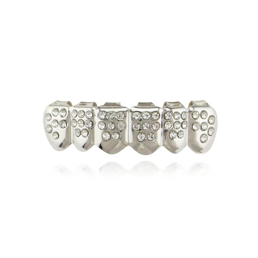 72 Diamond Gold Hip-Hop Grill Accessories