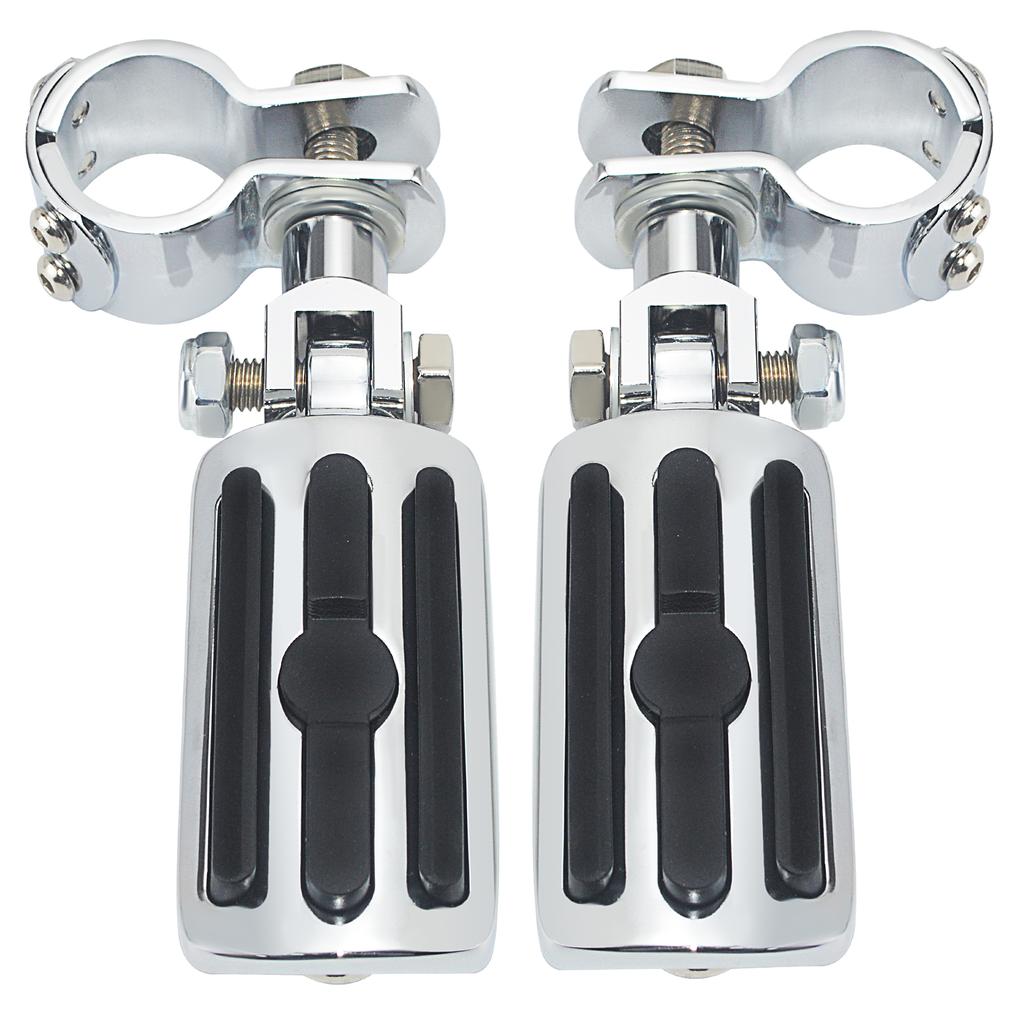 Chrome motocykl autostrada zacisk podnóżki podnóżek pedał podnóżki góra dla Harley Electra Road King przemieszczanie się po ulicy 1-1/4"