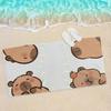1pc cartoon Bath Beach Towel, Microfiber Print, Versatile for Pool Spa Bath Beach Travel, Summer Home & Outdoor Essential