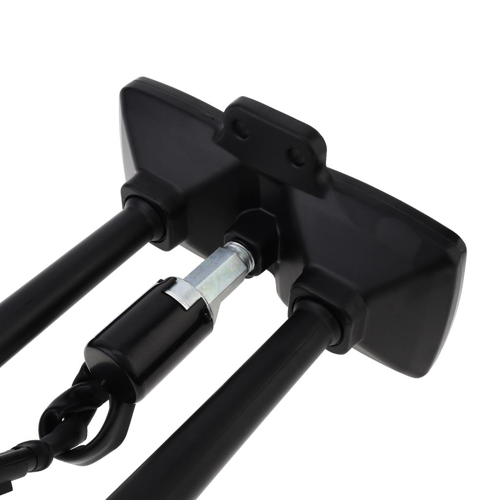 24V 300dB Super Laut Zinklegierung Doppelhorn Lufthorn Schwerlast Hoch Tief Doppelton Einstellbar Schwarz für Fahrzeug LKW Auto Modifikation