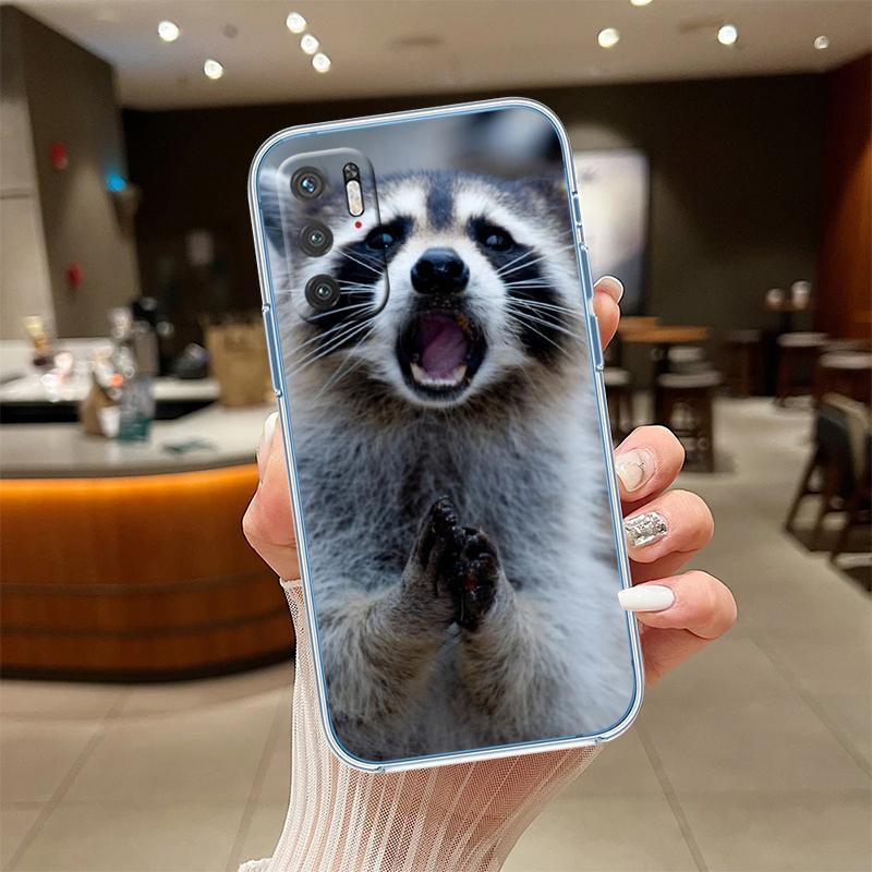 UP4 Animal Raccoon Fox Phone Case for LG K22 K30 K40 K40S K41 K42 K50 K50S K51 K51S K52 K61 K62 K71 K92 Q60 Q61 V40 V50 V60