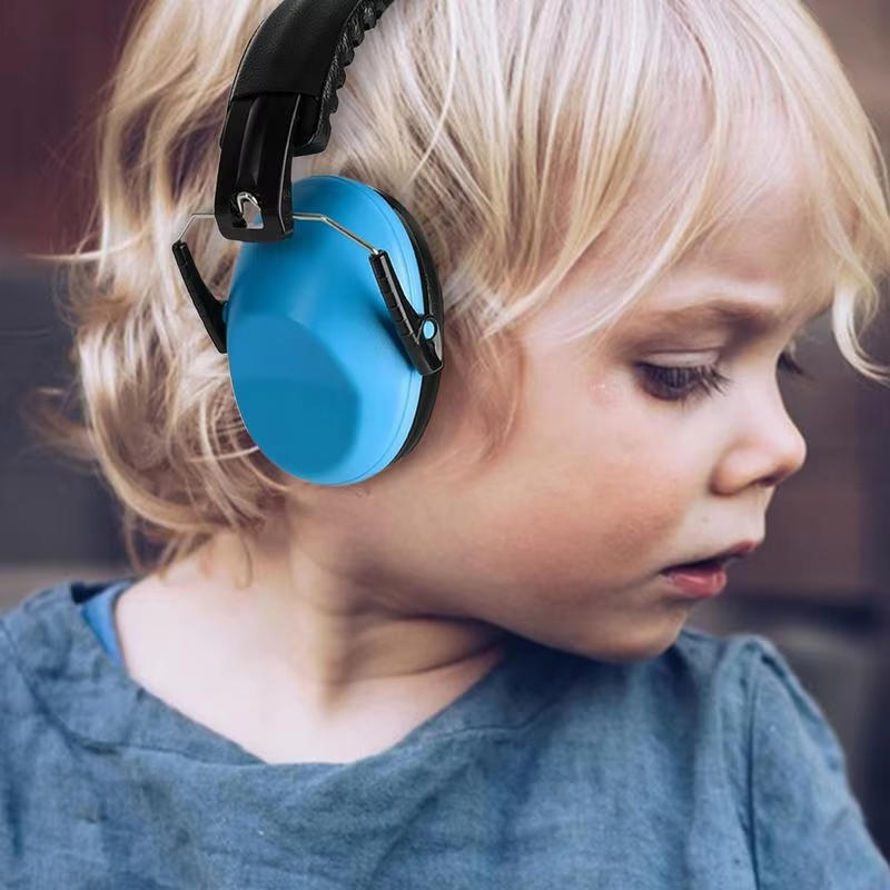 Noise-reducing Earmuffs Children's Learning Drum Set Noise-reducing Head-mounted Earmuffs Airplane Sleeping Earmuffs