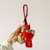 Creative Plush Horse Key Chain Mascot Dolls Chinese New Year Gift Cartoon Steed Doll  Birthday Gift