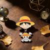 Punk Hazard Luffy & Skull Flag Enamel Pin - Anime Badge for Backpack, Hat, Jeans