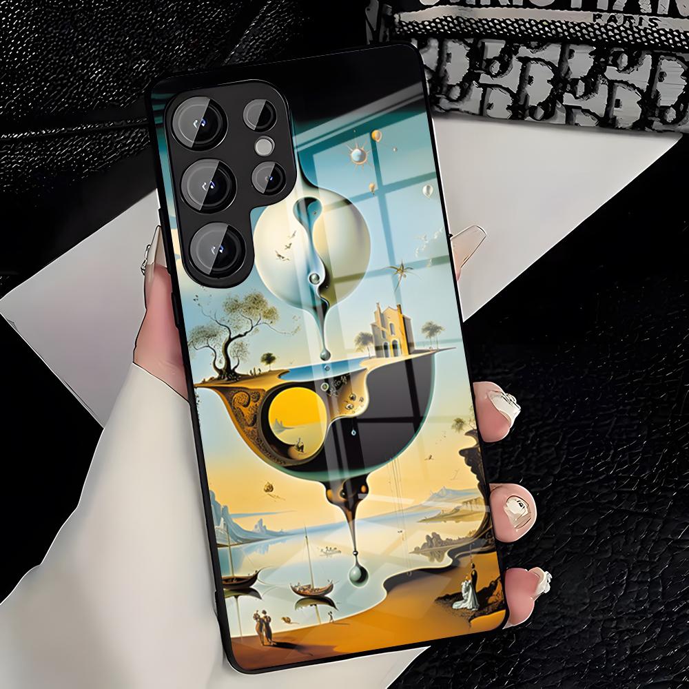 Salvador Dali Art Phone Case For Samsung S26 S25 Plus S20 S20 Plus S22 Ultra S23 FE S21 Plus S21 Ultra Glass Cover