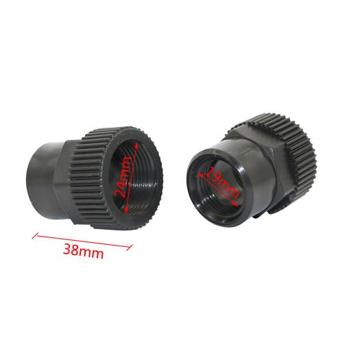 Plastic 3/4 Inch To 1/2 Inch Female Thread Reducing Joint Garden Irrigation Connector Agriculture Tools Universal Adapter 3 Pcs