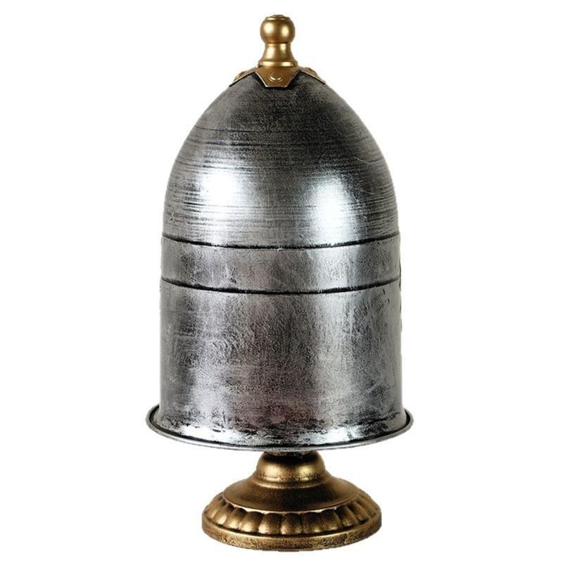 Ancient Greek Medieval Styles Helmets Sculpture with Base Historical Display Headpiece Ornament Home Office Desk Art