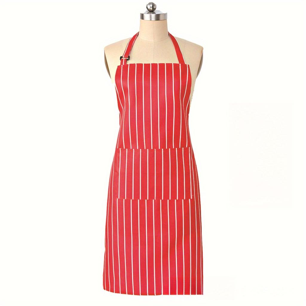 1pcs Kitchen Cooking Apron Chef Aprons With Pockets Catering Sleeveless Apron Men Woman BBQ Waiter Overalls Kitchen Accessories