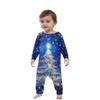 Christmas Print Family Outfit Long Sleeve Top + Pants Set Family Outfit