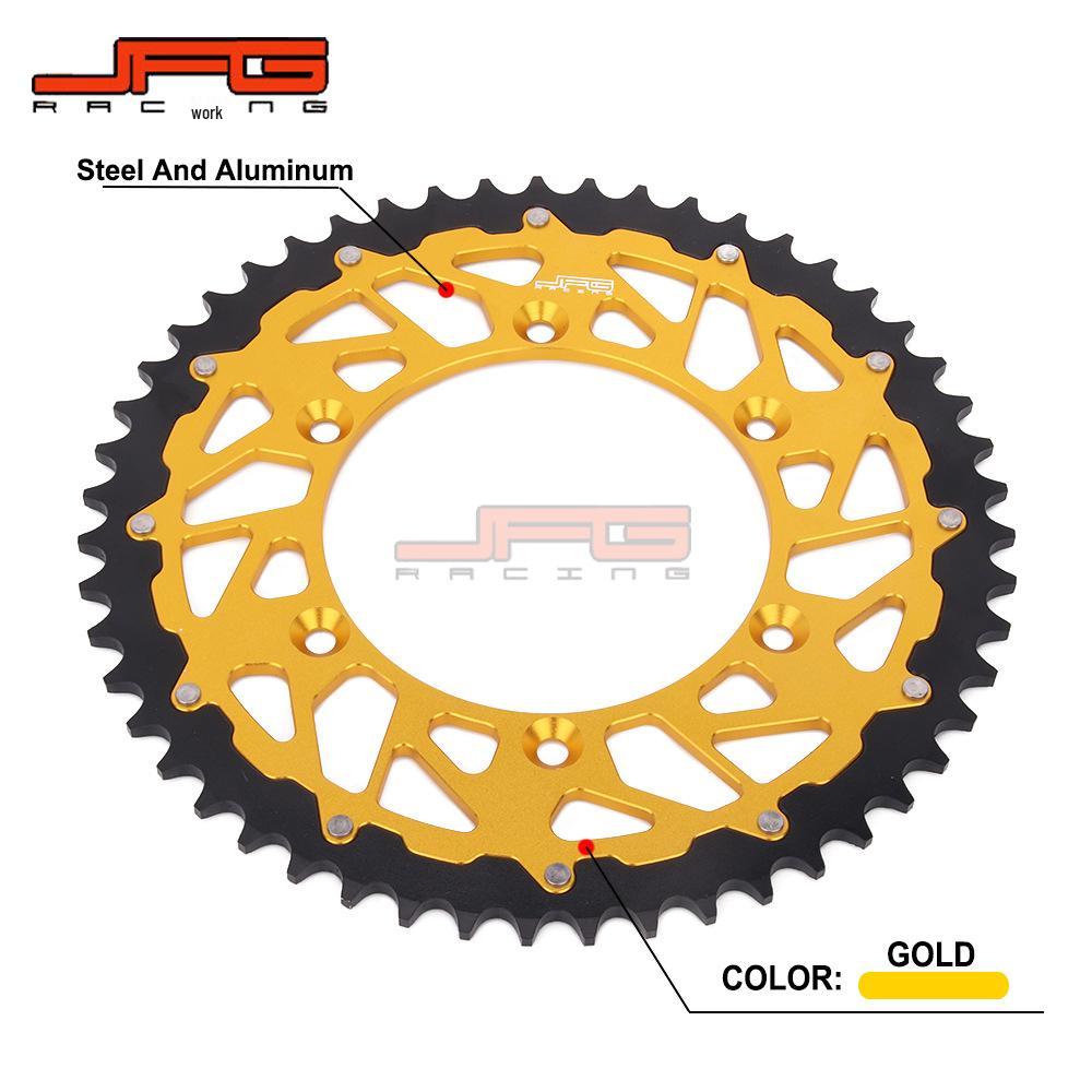 Compatible CNC Aluminum Alloy Sprocket for RM125/250, RMZ450/250, DRZ250/400/450