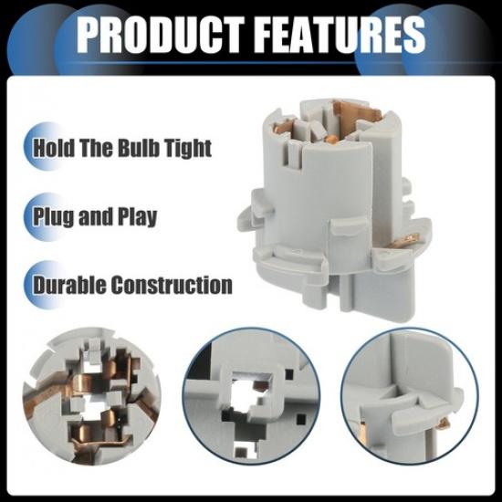 2pcs Tail Light Socket Parking Lamp Adapter No.9007560057 for TOYOTA 4RUNNER