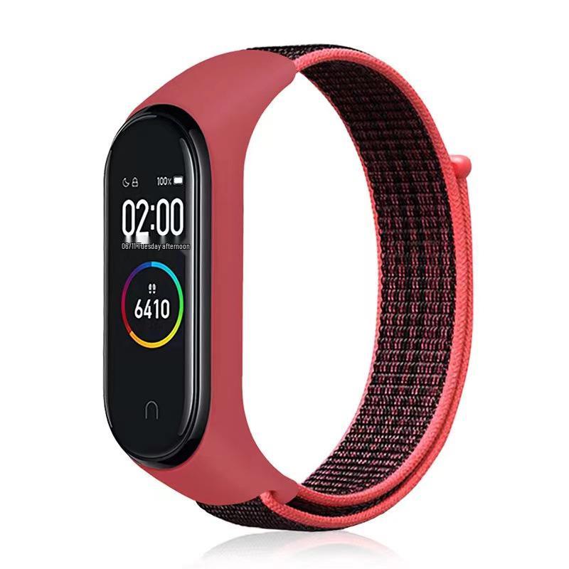 Nylon Klettband Schlaufe für Xiaomi Mi Band 3-9