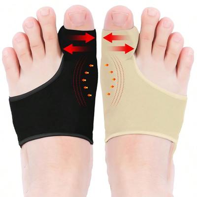 Big Toe Sleeve, Grip Insert & Gel Cushion Pad, Toe Separator Half Socks, Foot Care Tool Suitable for Women and Men