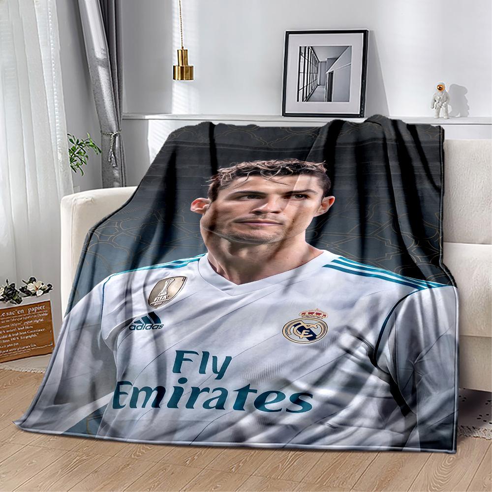 Cristiano Ronaldo 27 Blanket Ultra-Soft Perfect for Sofa Picnics Couch All-Season Use Warmthful Decor Gift for Travel Home Birthdays